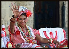 A friendly wave in Havana